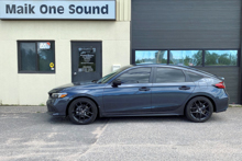 2022 Honda Civic with dark window tint